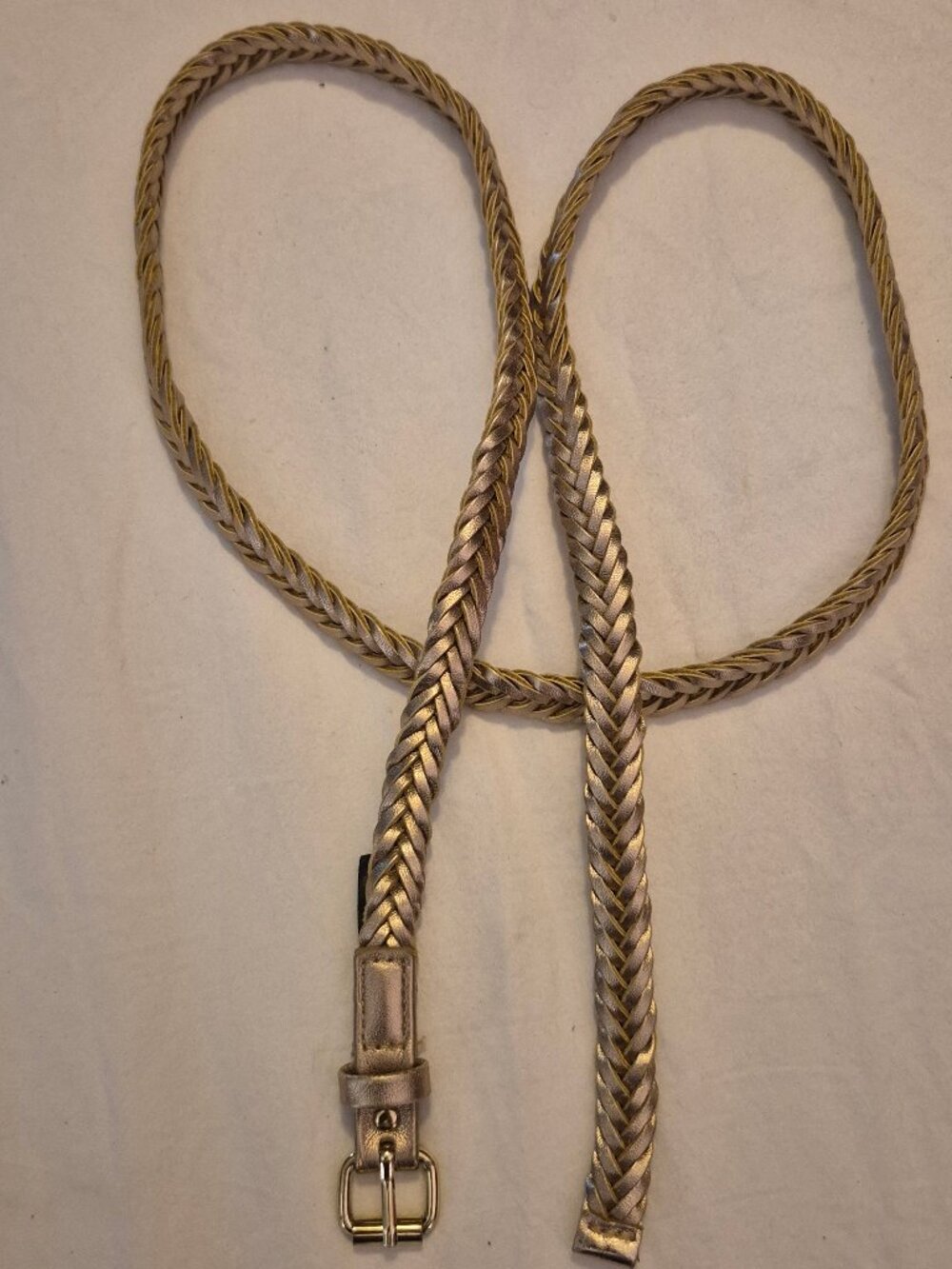 Shiny Gold Color Belt.